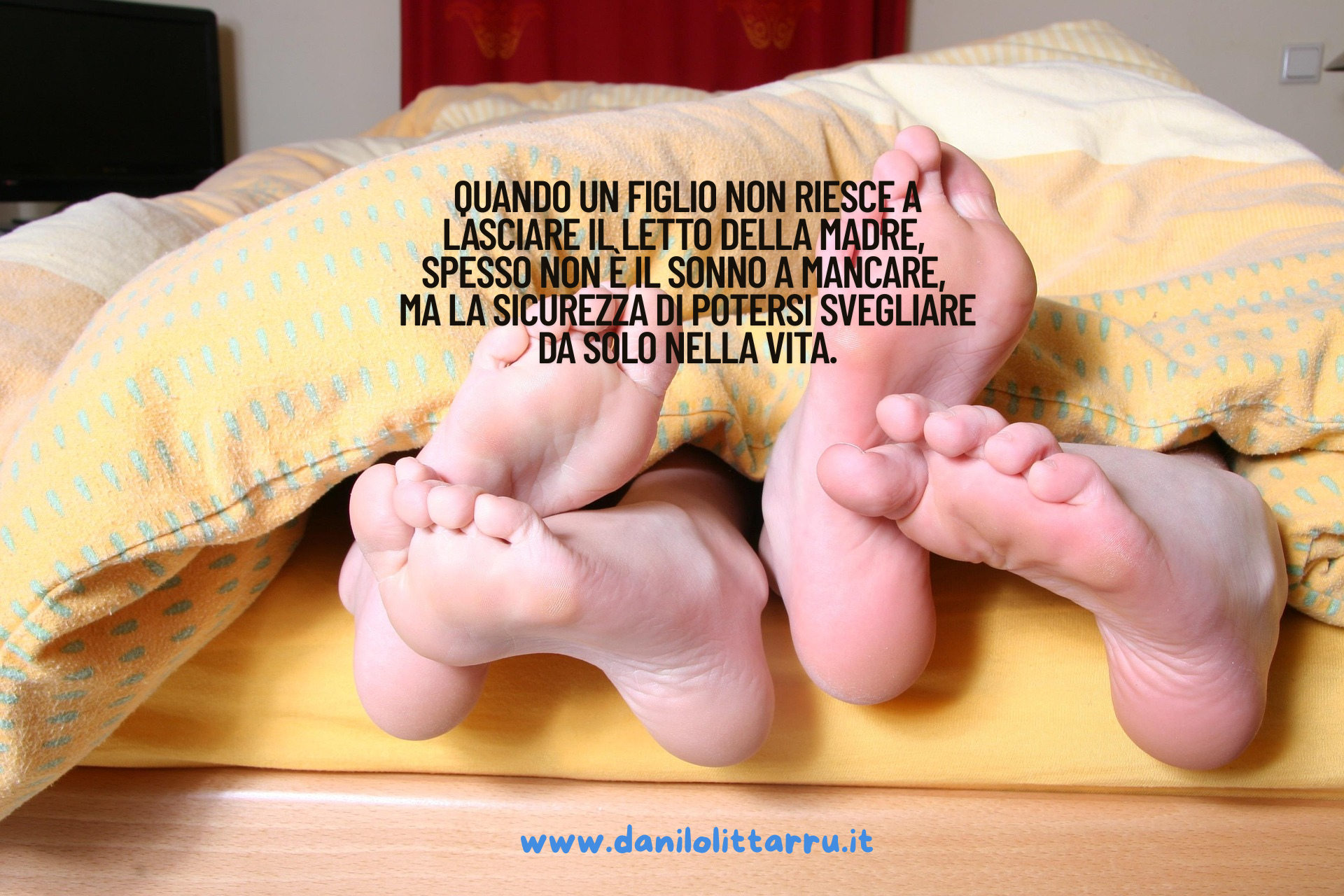 Dormire nel letto della mamma in età scolare e adolescenza